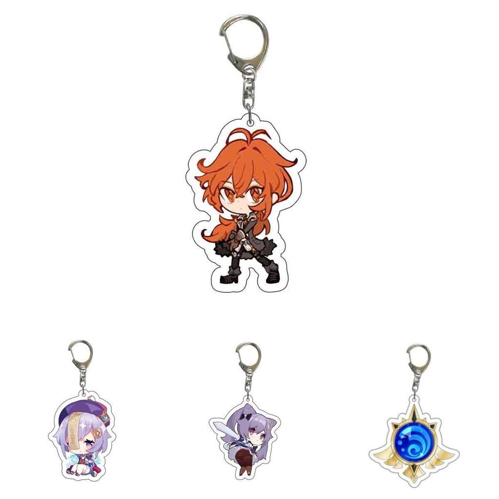 Premium Cartoon Keychain With Silicone And Alloy Material For Durability