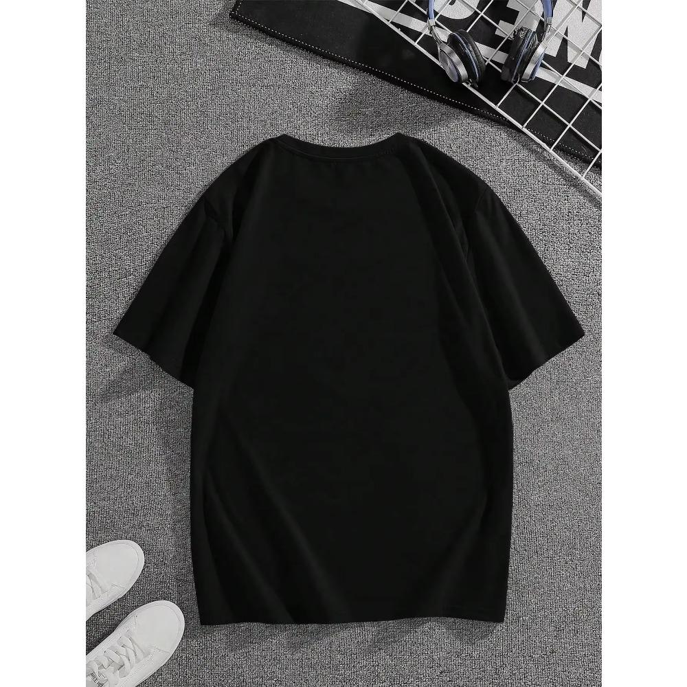 Intensive Gefühle Parodie Skulptur Kunstdruck Kleidung Männer Übergröße Atmungsaktives T-Shirt Sommer Locker Lässig Kurzarm Baumwoll-Tee