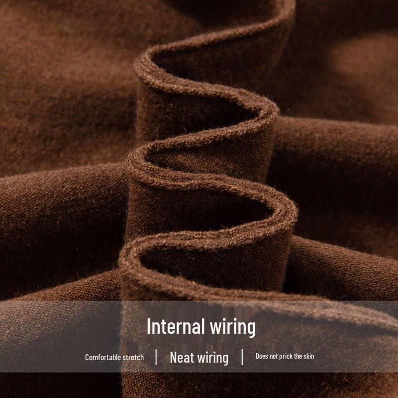 Hodo Men's Warm Wool Blend Knit Sweater