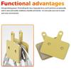 Pastiglie Freno a Disco Dissipanti Accessori Freni per Kukirin G2 2026/G4 2026/G2 Ultra Commuting