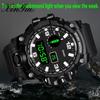 Large Dial Waterproof Sports Electronic Watch Casual Junior High School and High School Male Student Electronic Watch
