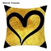 Charming Cushion Cover Wrinkle Free Dustproof Polyester Geometric Printed Cushion Throw Cover Furniture Accessories