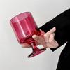 Vintage Creative Goblet, Ins Style, Middle Ancient Glass, European Dessert, Cocktail Cup, Modern, Simple, Household Water Cup