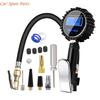 Y4UA Digital LCD Display Car Tire Air Pressure Inflator Gauges 200PSI Pressure Gauges
