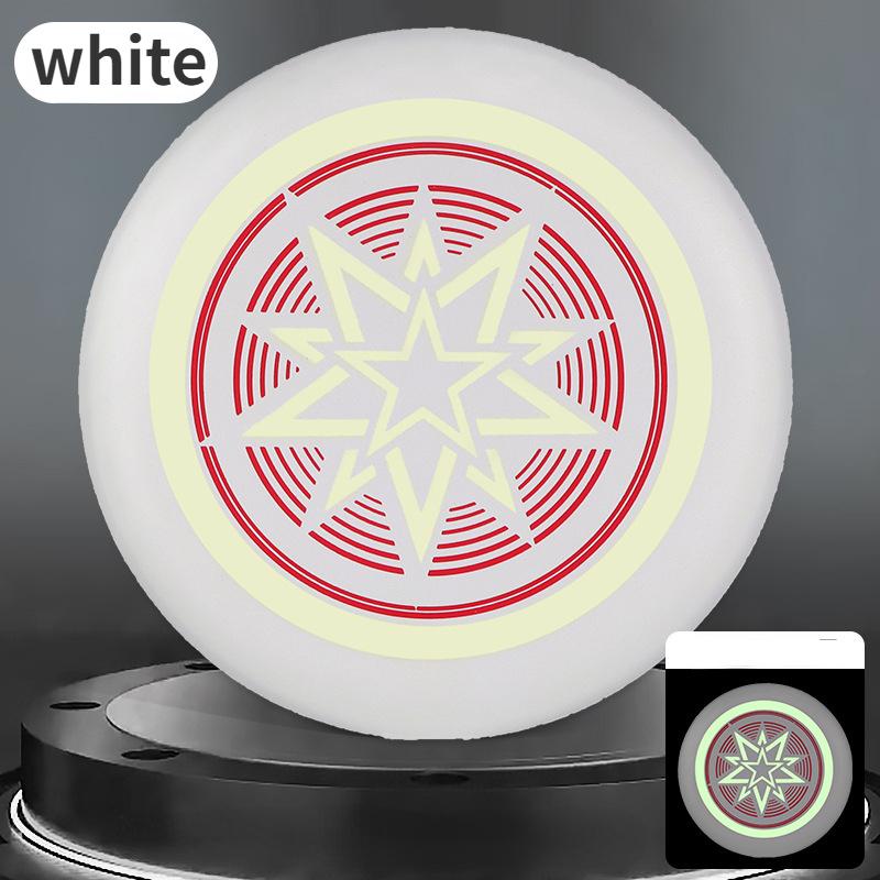 

Спортивный светящийся фрисби-бумеранг, уличные детские качели для родителей и детей, летающая тарелка, игрушка, экстремальный профессиональный соревновательный фрисби 20x20x4cm зелёный