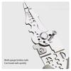 Pintudy 21 In 1 Wire Stripping Pliers Bent Non Slip Handle Electrician Hand Tools Multitool Adjustable Automatic Stripper Tool
