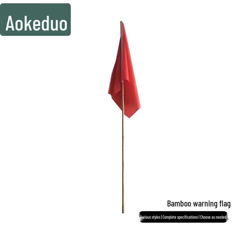 Aokedu Outdoor Warning & Event Flag with Pole