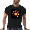 Sonnenfinsternis Kreis T-Shirt Mode Buchstaben Druck T-Shirt