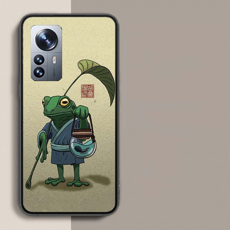 Cute Mouse Axolotl Frog Wizard Phone Case For Redmi Note 13 Pro Plus 14 Pro+ 12S 12 11S 11T 11E 11 10S 10 9S 9 Xiaomi Capa TPU