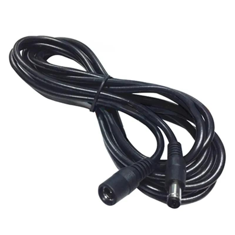 10m 5m 3M 2m 1m 5.5 X 2.1mm DC Power Connector Jack Adapter Lead Cord 12v Cable DC Female Male Extension External Plug