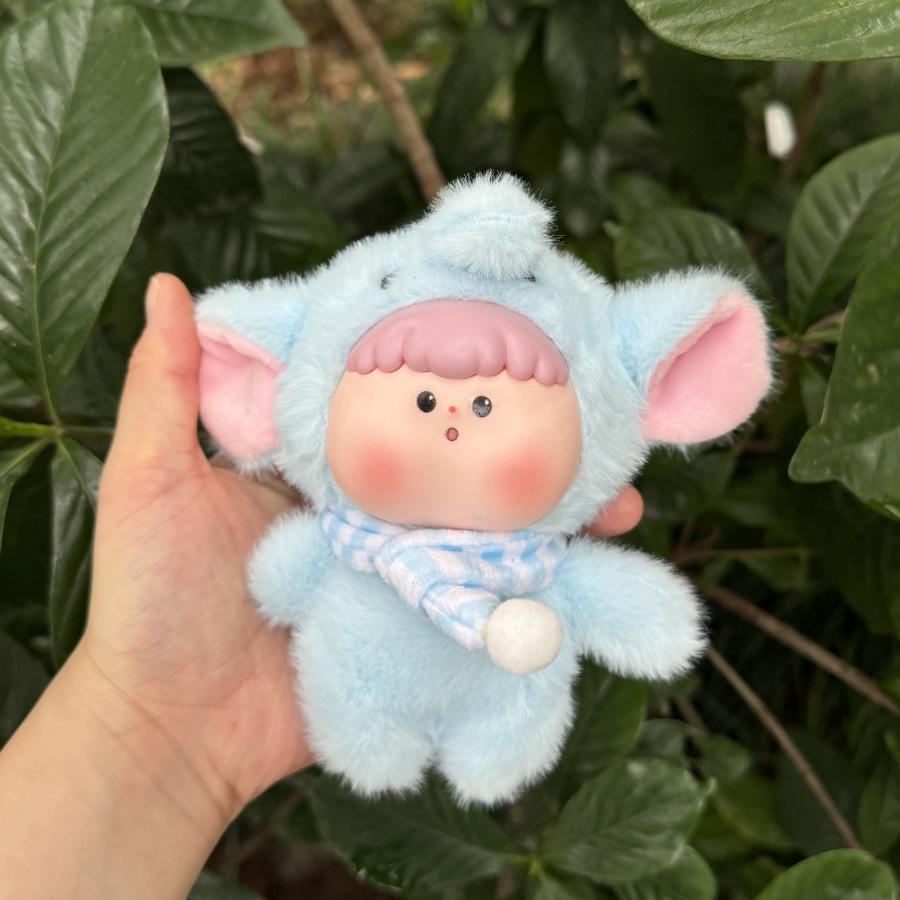 Super Cute Vinyl Fruit Cub Cute Pet Plush Doll Pendant Bag Keychain Pendant
