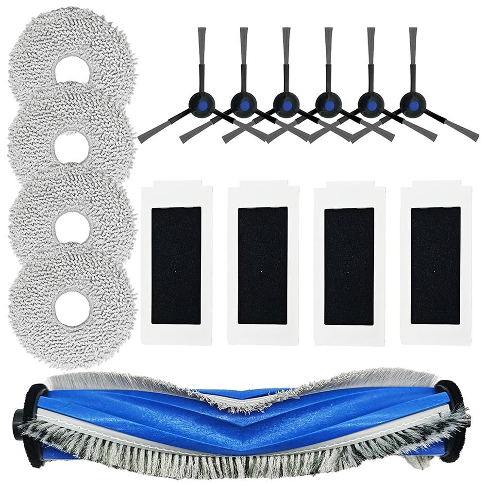 For Ecovacs T30S Pro Side Brush Filter Mop Cloth Set Roller Replacement Parts For Robot Vacuum Cleaner Accessories Kit