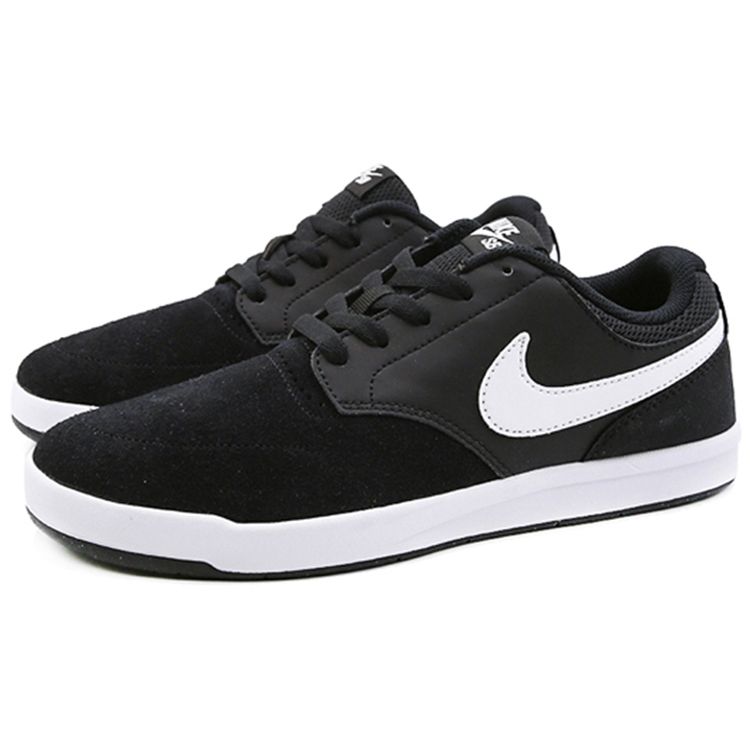 Nike SB Fokus Retro Casual Slip-Resistant Lightweight Low-Top Skate Shoes Men Sneakers Black 749477-002