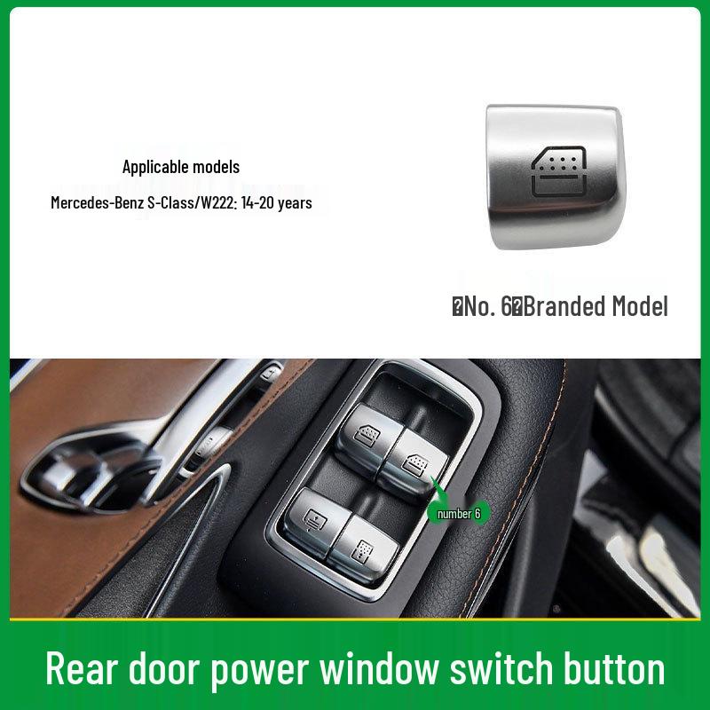 

Mercedes-Benz S-Class W222 Window Lifter Switch Button (Part No. 2229051505)