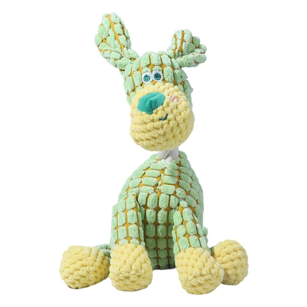 Pet Dog Toy Cute Plush Squeak Stuffed Toys Cartoon Puppy Dog Toy Puppy Teething Chewing Pet Dog Chew Squeak Toy Dog Accessories