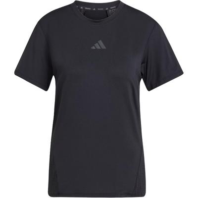 Intensity Quick-Dry Cool Breathable Sports Fitness Crew Neck Short Sleeve T-Shirt Women T-Shirts Black JZ6281