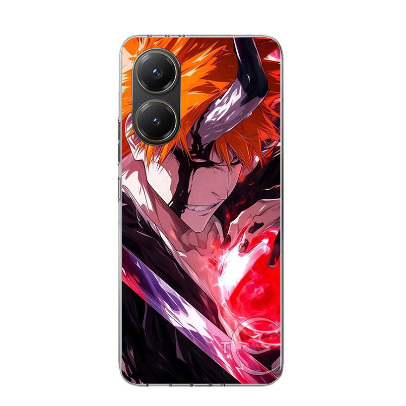 Kurosaki Ichigo Bleach Phone Case For Xiaomi Poco F7 Ultra X7 X6 Pro X5 Redmi 15 15C 13 13C 12 12C 10 10A 10C 9 9A 9C 9T Shell P