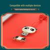 Niedriger Panda USB-Stick aus Metall