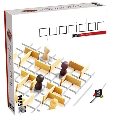 GIGAMIC Quoridor Mini Corridor Mini [Japan Authorized Distributor] Board Game Table Game Educational Toy Toy Children Brain Training France