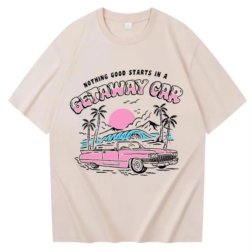 

Taylor Getaway Car Shirt Taylor Reputation Album Shirt Taylor Merch Gift for Swifties O-Neck Short Sleeve Shirts 3XL