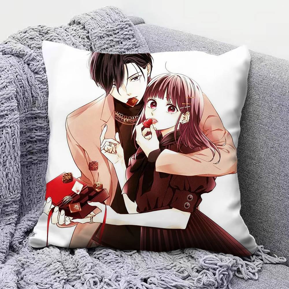 How I Met My Soulmate Manga   Pillow Covers, Home Sofa Cushion Covers and Aecorative Custom