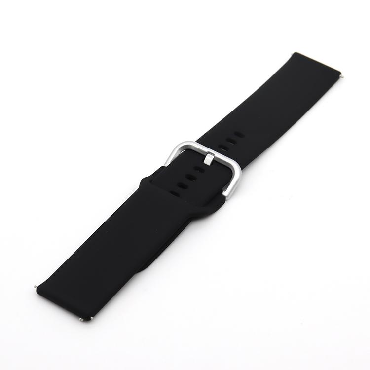 

20mm 22mm Silicone strap for Samsung Galaxy Watch 4/3/Huawei watch 3/GT2/Amazfit Bip bracelet strap for Active 2 42mm 40mm band For 20mm