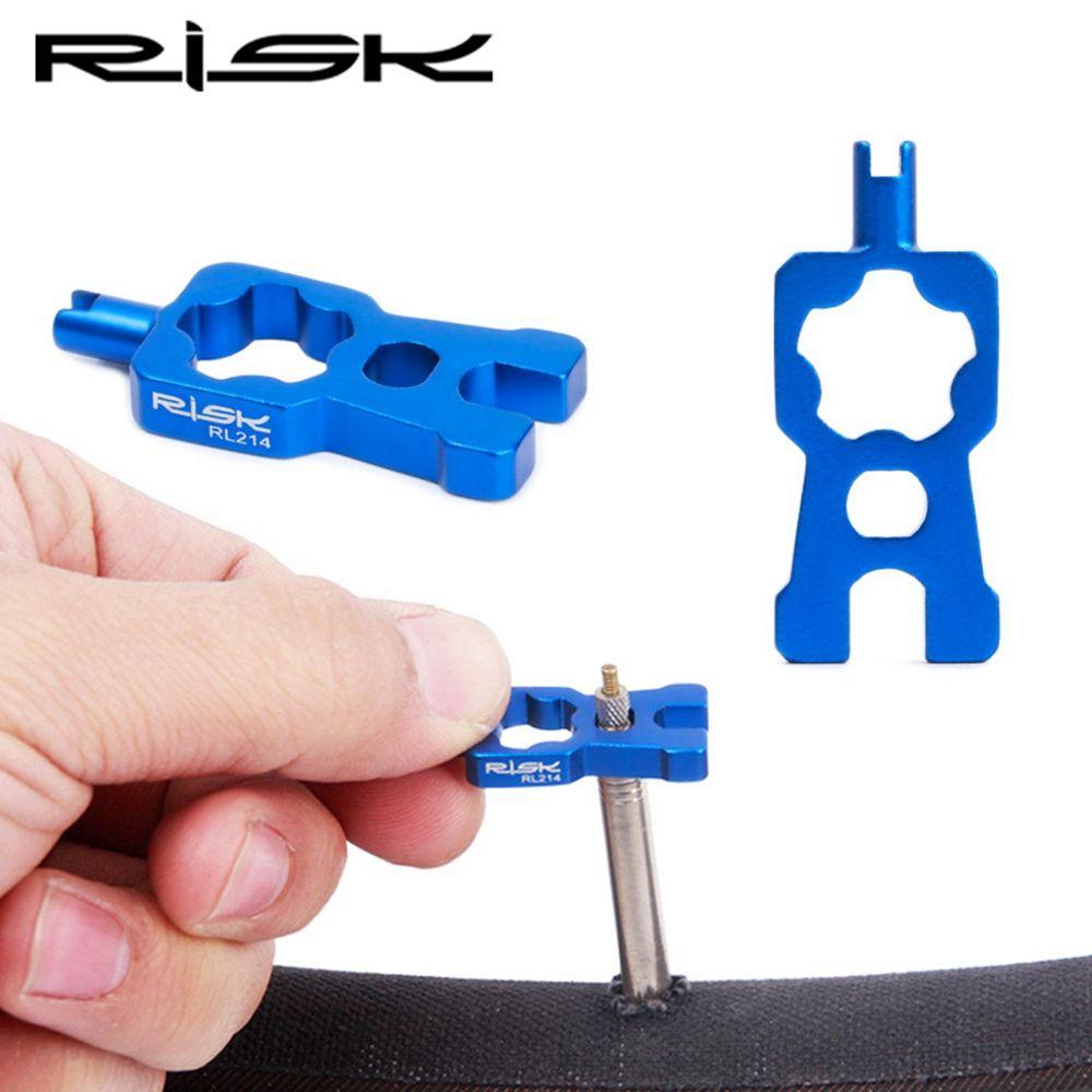 1/2pcs 4 IN 1 Portable Repair Accessories Valves Core Wrench Removal Parts Bicycle Valve Tools Disassembly Installation Tool