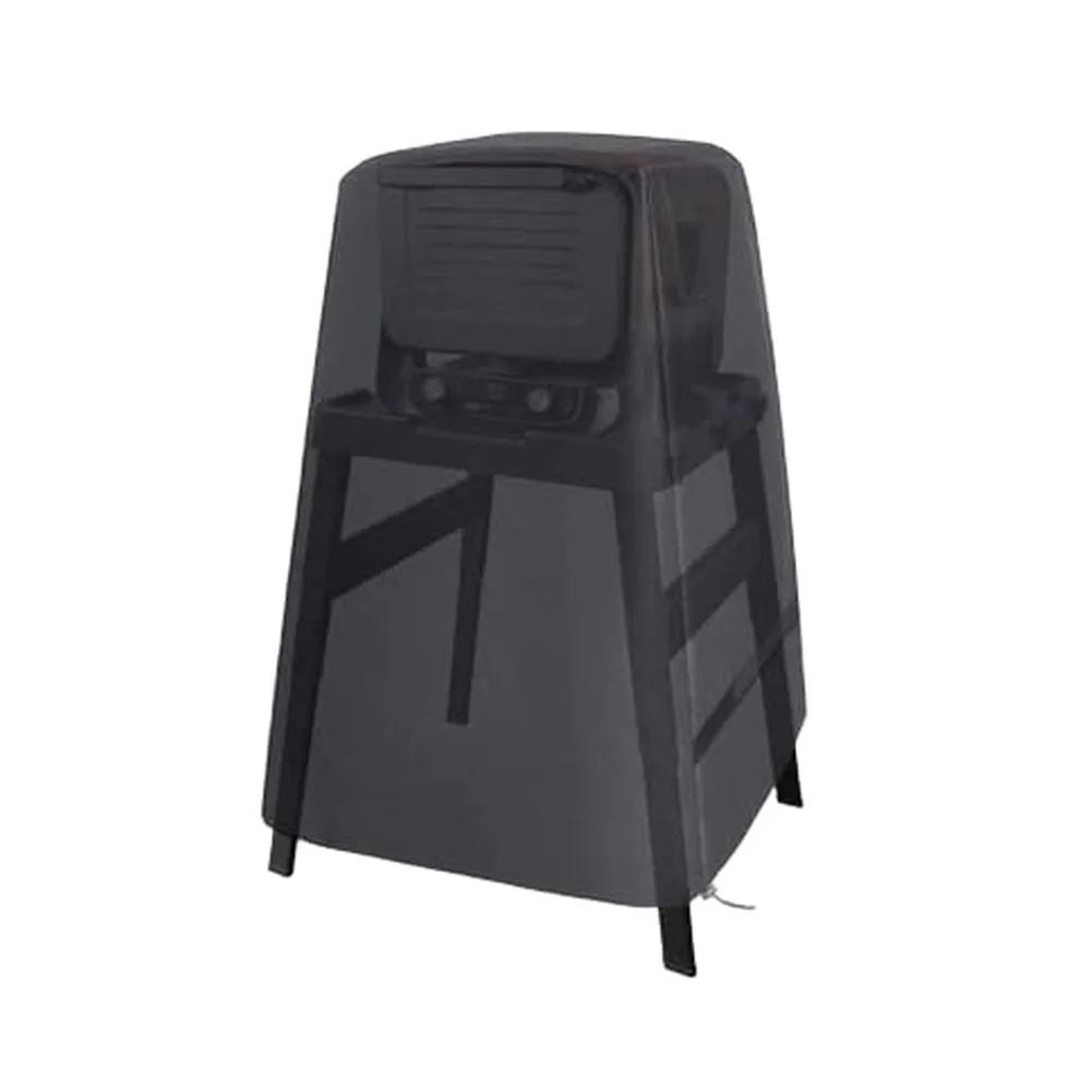 Outdoor Use Patio Protection Black Pizza Oven Cover Weatherproof Outdoor Pizza Oven Shield Outdoor Pizza Oven Cover