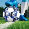 Pallone da Calcio DSC Arminia Bielefeld taglia 5, colorato, adatto a tutte le età, cucito a macchina, materiale PVC, grado competizione, durevole e ad alto rimbalzo