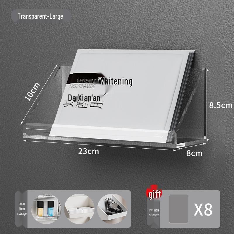 Wall-Mounted Mirror Cabinet Storage Box for Bathroom Cosmetics