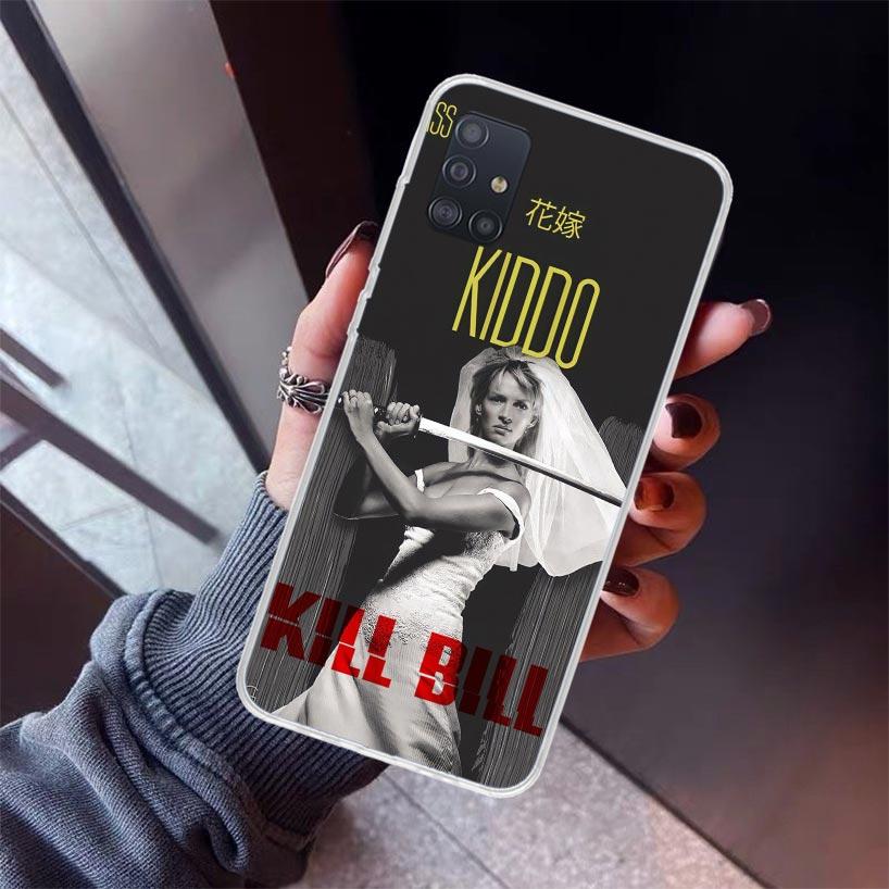 Kill Bill Phone Case For Samsung Galaxy A52 A51 A50S A32 A22 A12 A02S A72 A71 A31 A70 A30S Note 20 Ultra 10 Plus S10 Galaxy A52