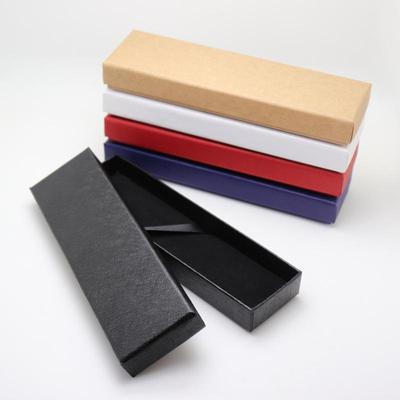 Custom Cardboard Gift Pen Box for Fountain and Ballpoint Pens with Hot Stamped Logo