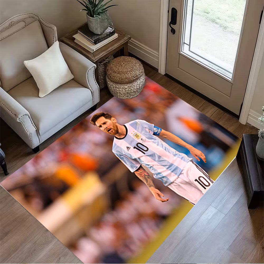 Salah Celebrates Liverpool Goal Area Rug Design for Study room Dining Room Playrooms Hallway Antislip Carpet Decorate Offices