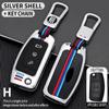 Zinc Alloy 3 Button Car Key Case Cover Fob Shell for Ford Focus 2 MK2 Fiesta Mondeo Galaxy Falcon Territory Ecosport