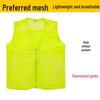 Custom Mesh Breathable Volunteer Vest with Logo for Events and Workwear
