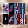 T-Trabzonspor Handyhülle Schwarzes Silikon Weich Für Samsung S25,S24,S21,S22,S23,S30,Ultra,S20,Plus,Fe,Lite