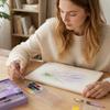 Mini Paint Pigment Box Foldable Travel Painting Tray Watercolor Paint Palette  Travel