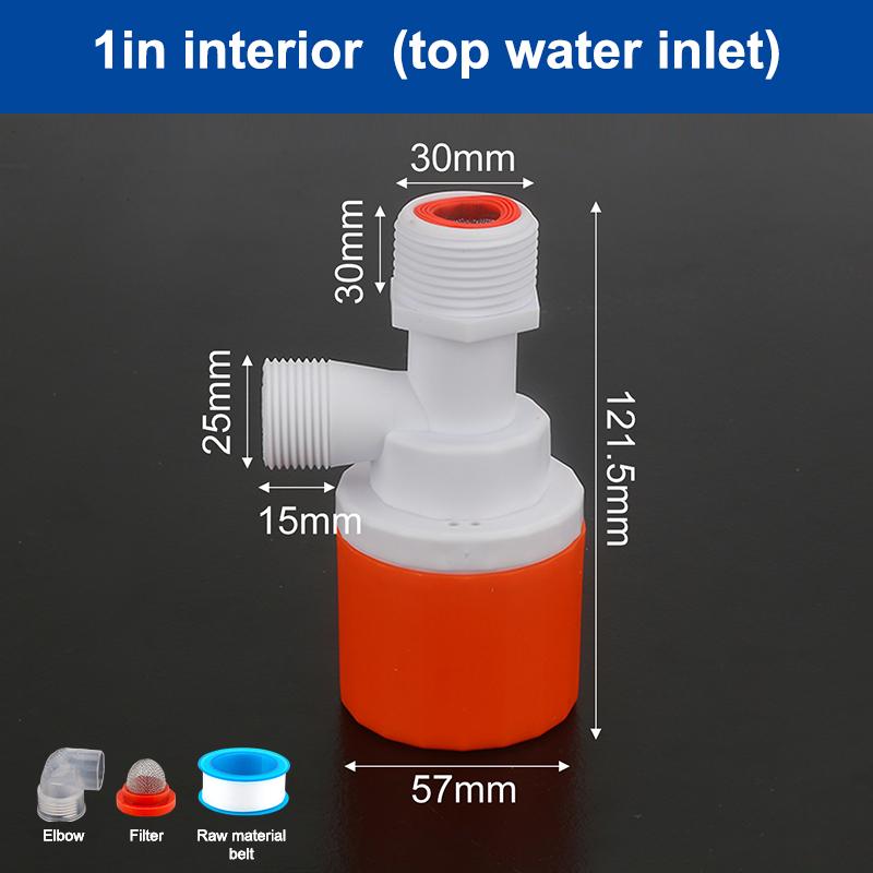 1/2" 3/4" 1" Automatyczny Kontroler Poziomu Wody Zawór Pływakowy Do Zbiornika Wieży Basenu Zawór Stopowy Wlotowy Automatyczne Odcinanie Mini Zawór Pływakowy