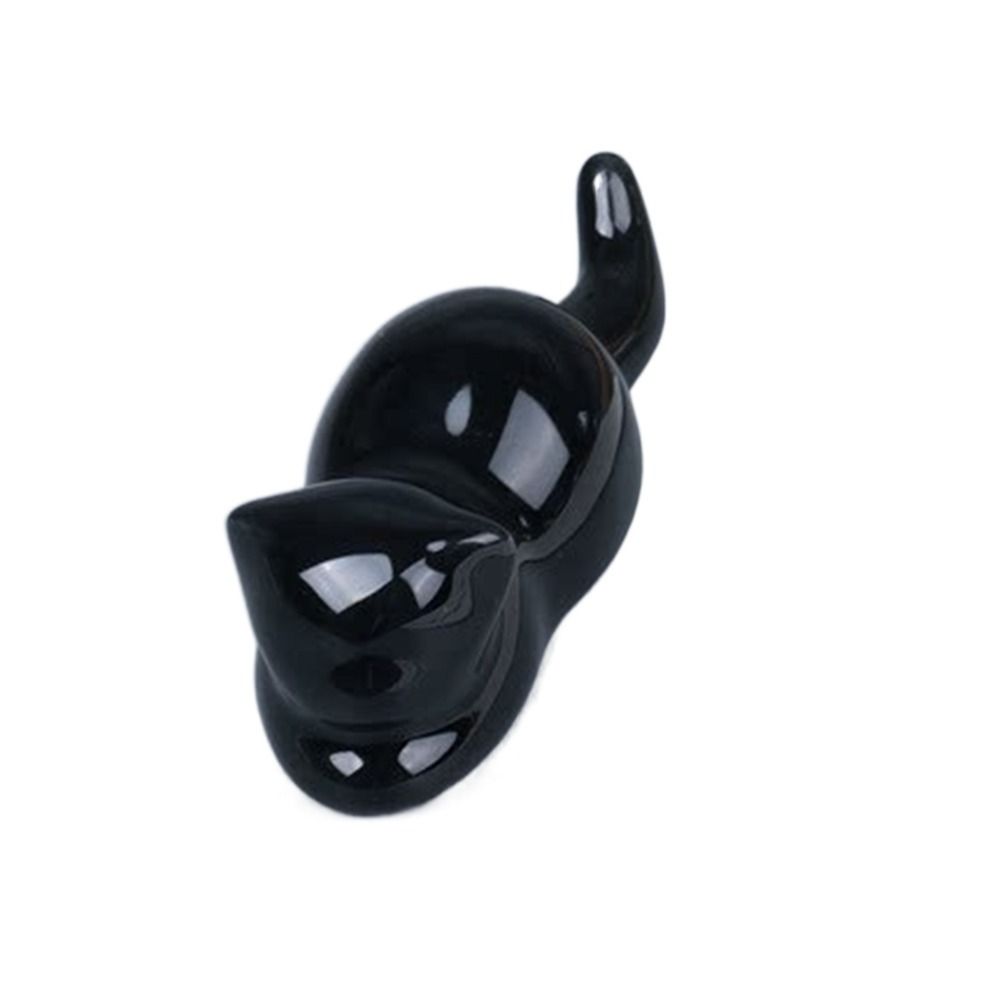 

Подставка для кистей для письма Кот Котенок для акварельной живописи тушью Каллиграфическая подставка для ручек Керамическая подставка для ручек A