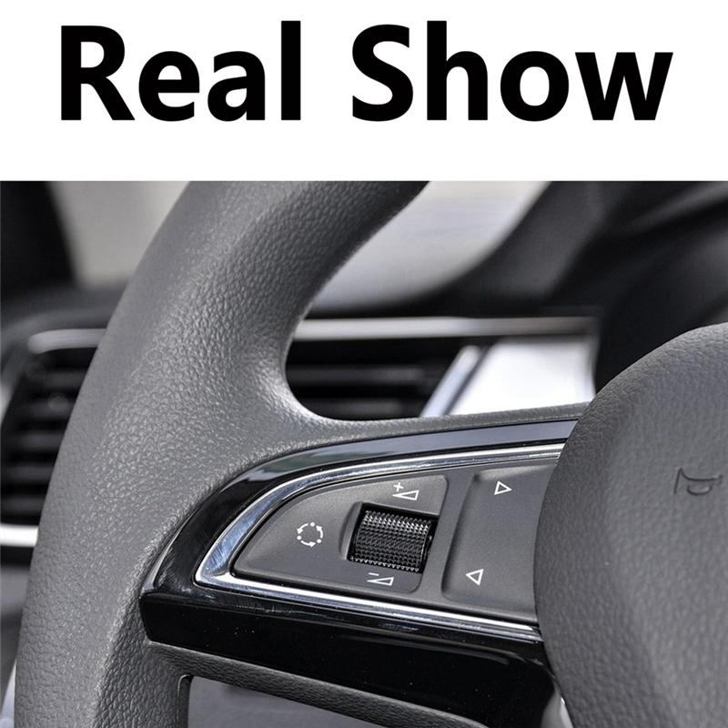 Classy-Steering Wheel Multi-Functional Switch Button Roller For Skoda Octavia 3 A7 Superb Mk3 Fabia Kodiaq Rapid Yeti