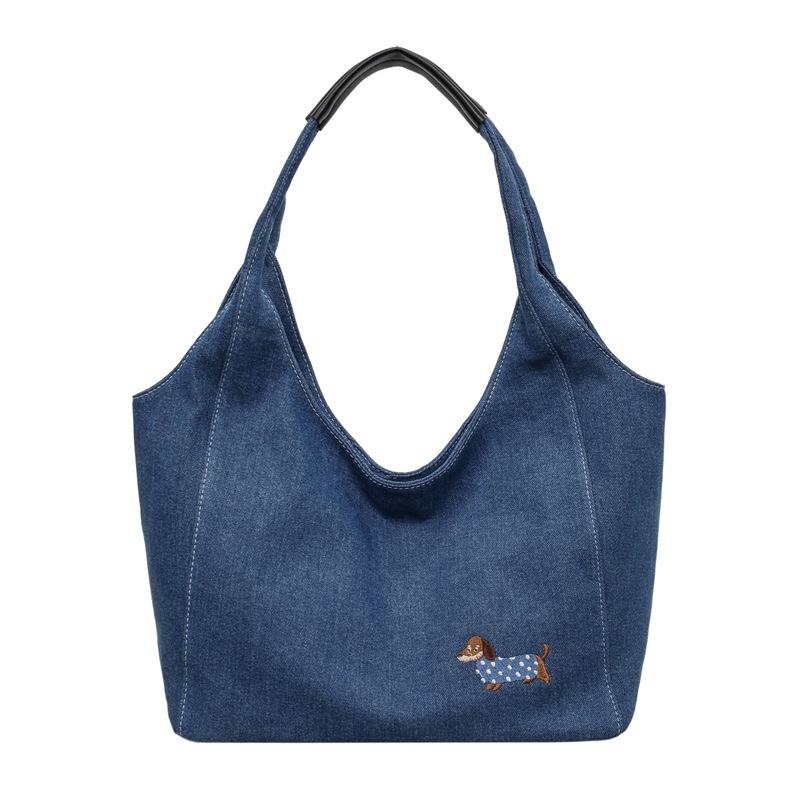 Large-capacity Tote Bag, Fashionable Hand-held Vegetable Basket Bag, Shoulder Bag with A Wide Strap, Bucket Bag
