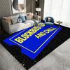 Blockbuster Carpet Lightweight Machine Washable Polyester Membership Card Design Doormat Perfect for Bedroom Kitchen Outdoor