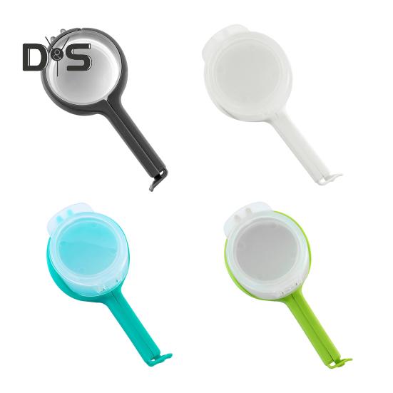 

4 шт. многоразовых зажимов для пакетов с застежкой и носиком для заливки, зажимы для хранения продуктов, зажимы для закусок, чипсов из злаков, герметичная конструкция, эффективная 4pcs