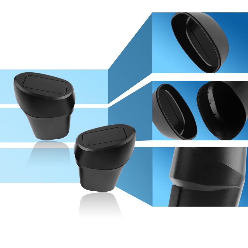 RUIYA Set of 2 Trash Cans for the New Toyota Crown Crossover 35 These ABS Door Trash Cans Are Perfect for Crown Car Side and Are and Easy To These