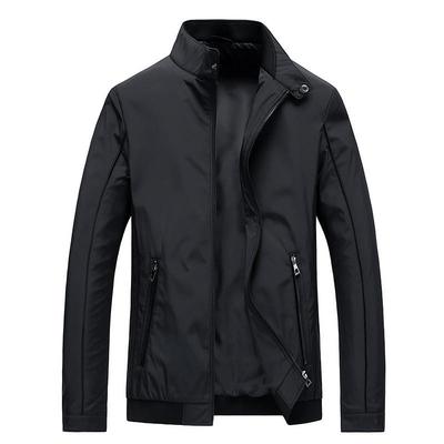 Jacke Herren Mantel Casual Große Stehkragen Jacke Frühling Und Herbst Tragen