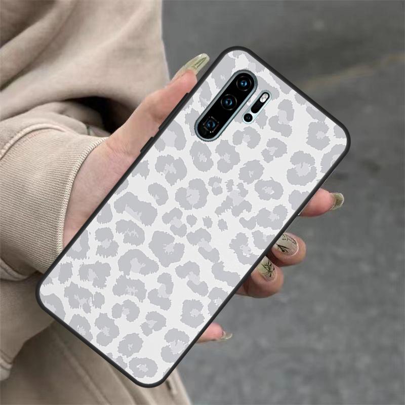 Leopard Print Black Cheetah Pattern For Huawei Nova 11i 8i 7i 3i Nova 9 10 SE 5T Y60 Y70 Y90 Y91 Y61 P20 P30 P40 Lite Pro Case
