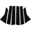 Door Pillar Window Trim Cover Front Rear Left Right Side Car Anti Scratch Sticker Pillar Posts Door Outer for Honda Accord Sedan 2018-2022 Plastic