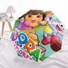 1Pz Ombrello da Viaggio Compatto Dora l'Esploratrice, Apertura/Chiusura Automatica, Struttura Resistente a 8 Stecche, per Uomo e Donna S1222003