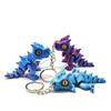 Movable Baby Dragon Keychain: 3D Printed Decompression Toy & Ornament Gift