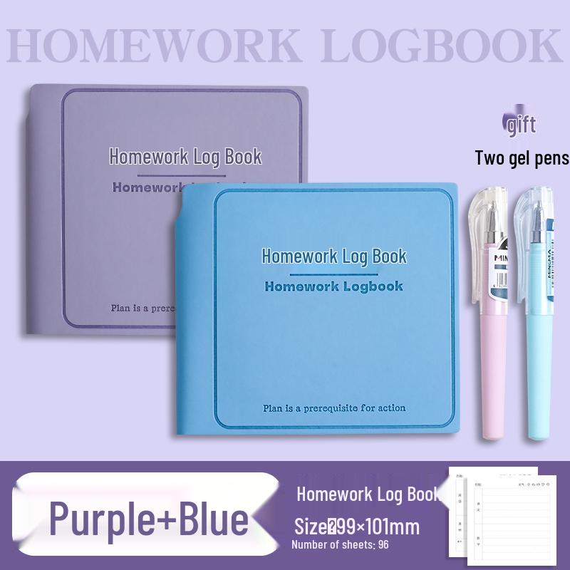 Grade 1 Mini Homework Notebook for Primary Students